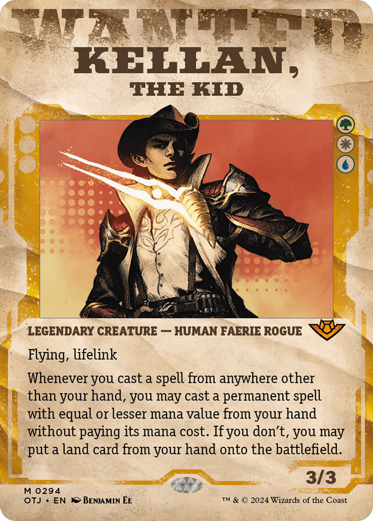 Kellan, the Kid (Showcase) [Outlaws of Thunder Junction] | Deep Dive Games St. Marys