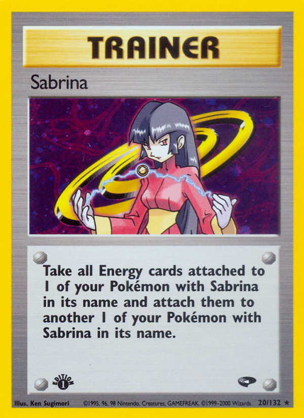 Sabrina (20/132) [Gym Challenge 1st Edition] | Deep Dive Games St. Marys