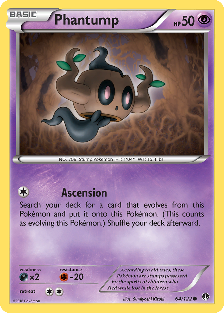 Phantump (64/122) [XY: BREAKpoint] | Deep Dive Games St. Marys