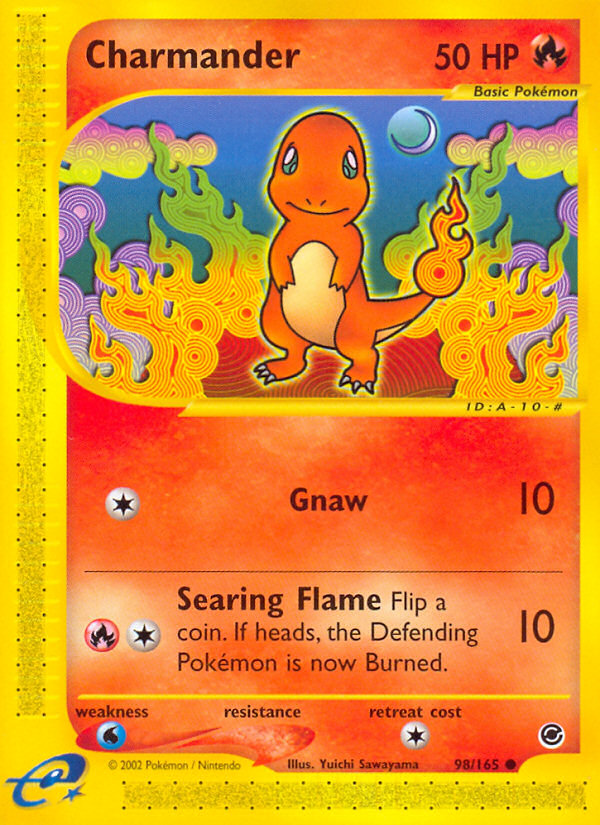 Charmander (98/165) [Expedition: Base Set] | Deep Dive Games St. Marys