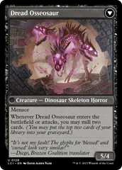 Visage of Dread // Dread Osseosaur [The Lost Caverns of Ixalan] | Deep Dive Games St. Marys