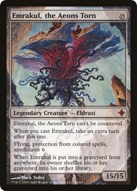 Emrakul, the Aeons Torn (Rise of the Eldrazi) [Oversize Cards] | Deep Dive Games St. Marys