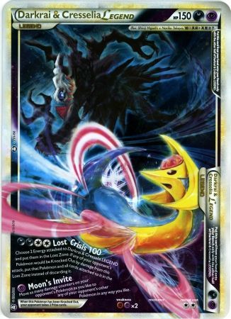 Darkrai & Cresselia LEGEND (99/102) (Jumbo Card) [HeartGold & SoulSilver: Triumphant] | Deep Dive Games St. Marys