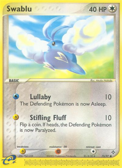 Swablu (75/97) [EX: Dragon] | Deep Dive Games St. Marys