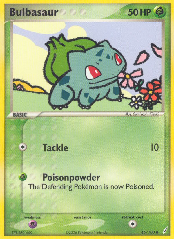 Bulbasaur (45/100) [EX: Crystal Guardians] | Deep Dive Games St. Marys