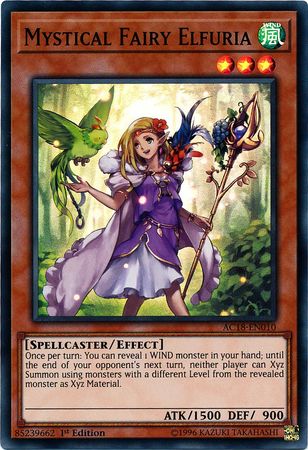 Mystical Fairy Elfuria [AC18-EN010] Super Rare | Deep Dive Games St. Marys