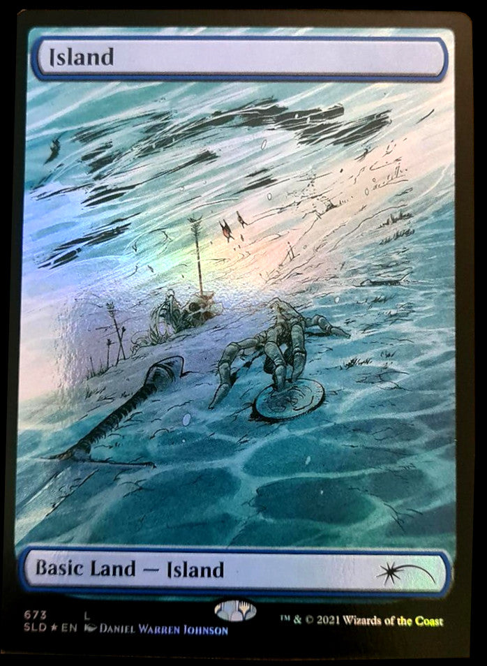 Island (673) [Secret Lair Drop Promos] | Deep Dive Games St. Marys