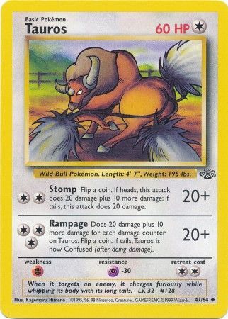 Tauros (47/64) [Jungle Unlimited] | Deep Dive Games St. Marys