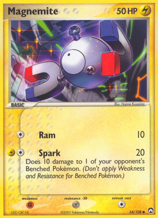 Magnemite (54/108) [EX: Power Keepers] | Deep Dive Games St. Marys