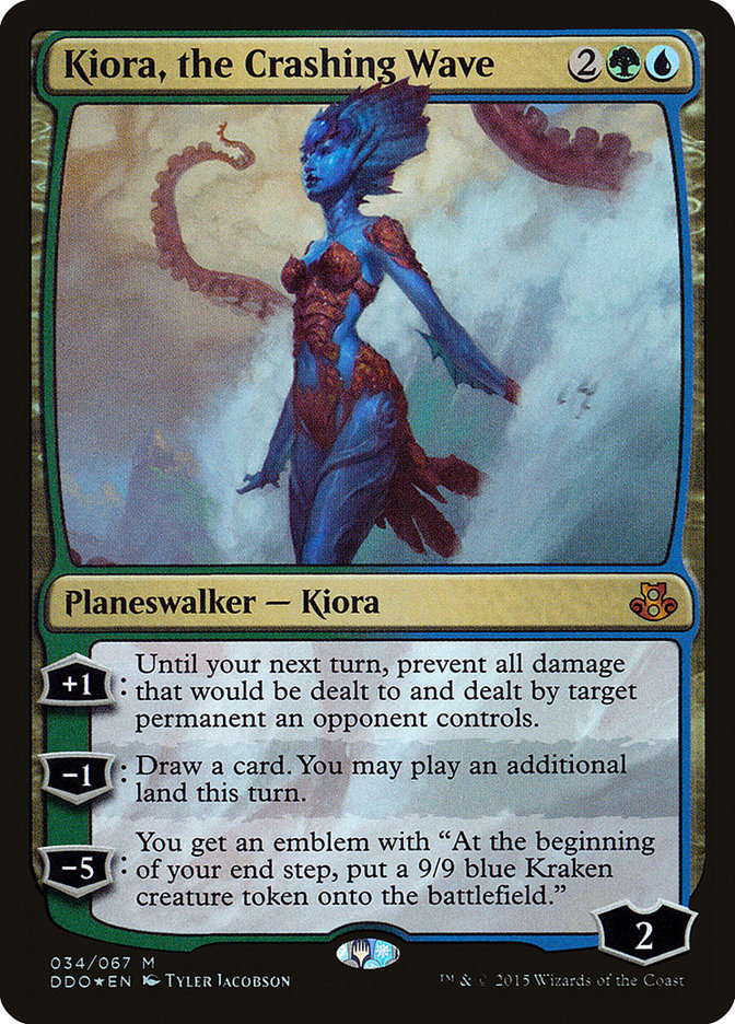 Kiora, the Crashing Wave [Duel Decks: Elspeth vs. Kiora] | Deep Dive Games St. Marys