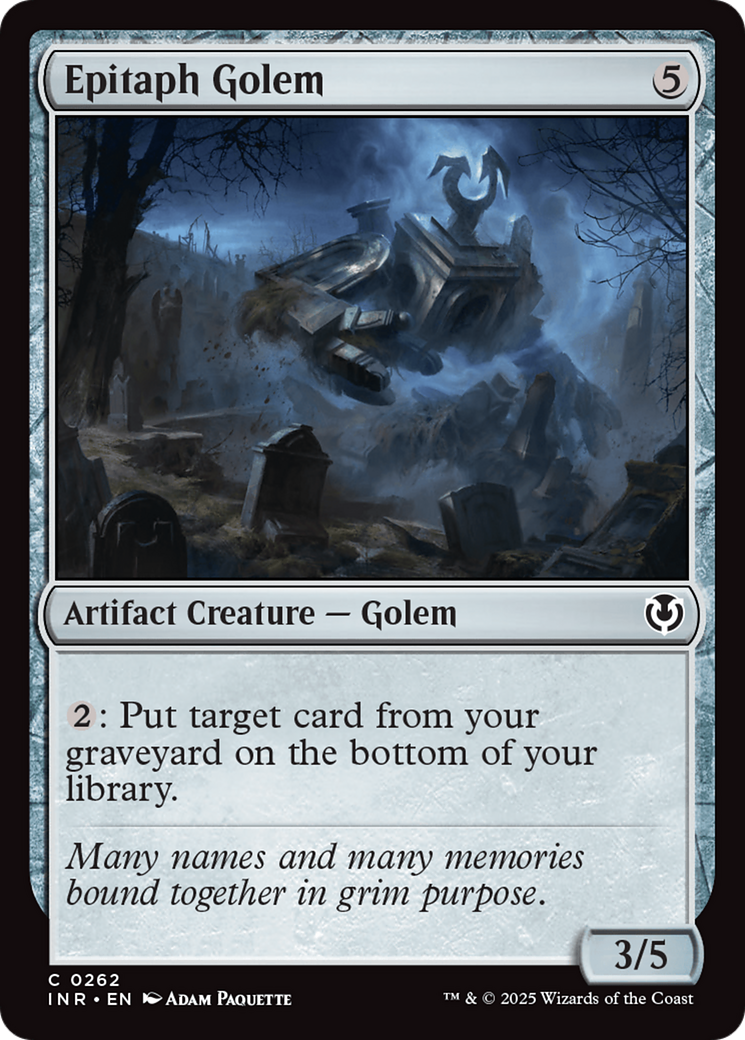 Epitaph Golem [Innistrad Remastered] | Deep Dive Games St. Marys
