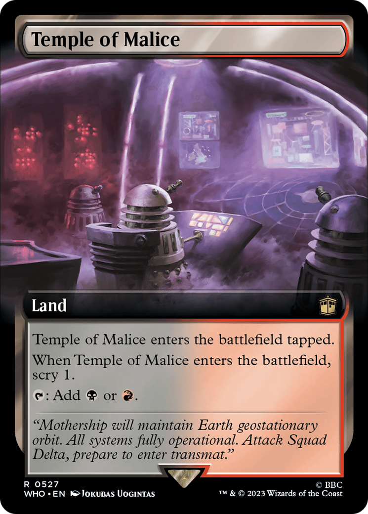 Temple of Malice (Extended Art) [Doctor Who] | Deep Dive Games St. Marys