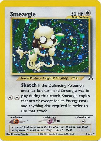 Smeargle (11/75) [Neo Discovery Unlimited] | Deep Dive Games St. Marys