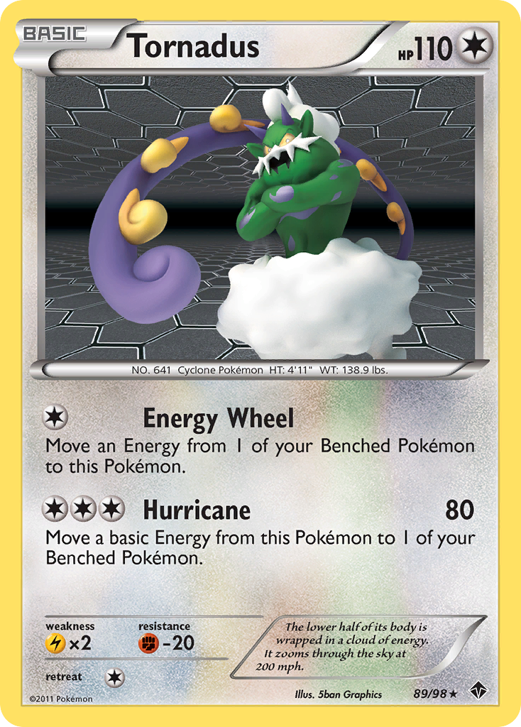 Tornadus (89/98) [Black & White: Emerging Powers] | Deep Dive Games St. Marys