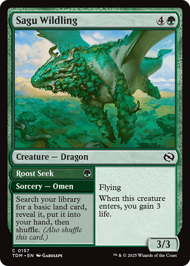 Sagu Wildling [Tarkir: Dragonstorm] | Deep Dive Games St. Marys