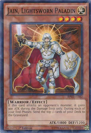 Jain, Lightsworn Paladin [BP03-EN042] Shatterfoil Rare | Deep Dive Games St. Marys