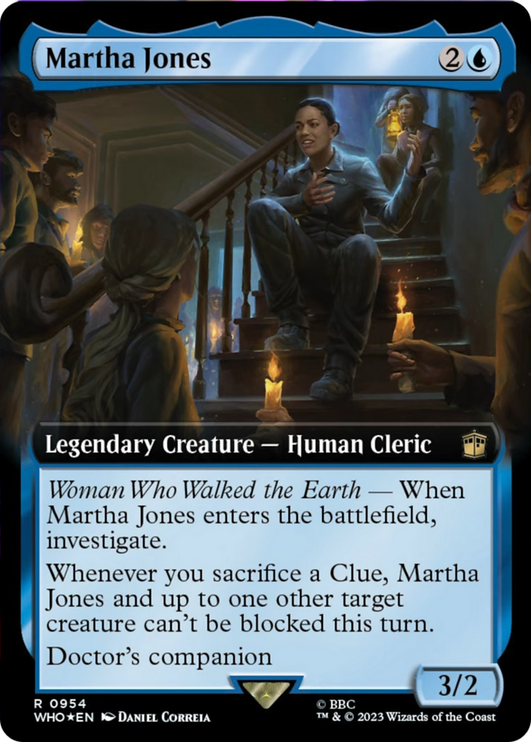 Martha Jones (Extended Art) (Surge Foil) [Doctor Who] | Deep Dive Games St. Marys