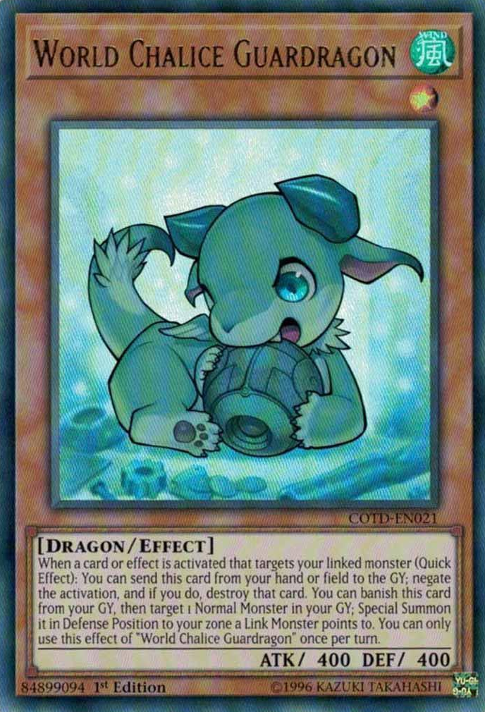 World Chalice Guardragon [COTD-EN021] Ultra Rare | Deep Dive Games St. Marys