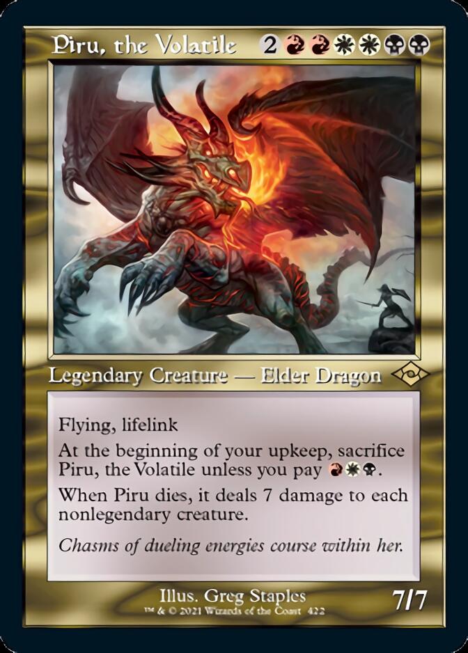 Piru, the Volatile (Retro) [Modern Horizons 2] | Deep Dive Games St. Marys