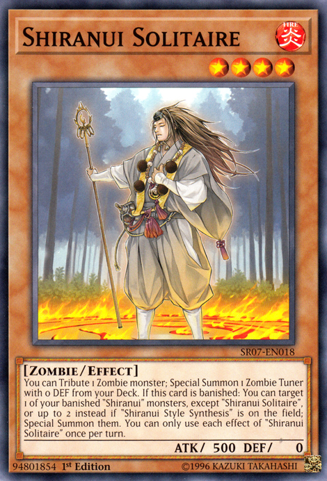 Shiranui Solitaire [SR07-EN018] Common | Deep Dive Games St. Marys