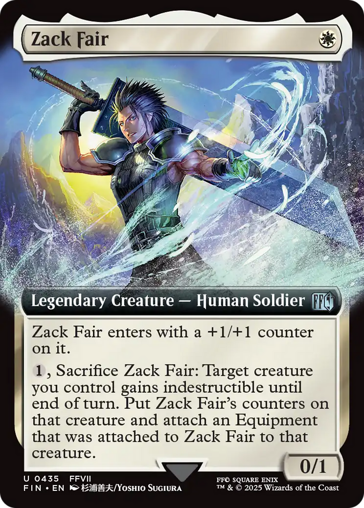 Zack Fair (Extended Art) [FINAL FANTASY] | Deep Dive Games St. Marys