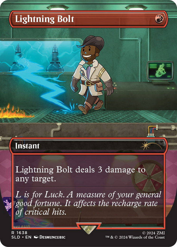 Lightning Bolt (1638) [Secret Lair Drop Series] | Deep Dive Games St. Marys