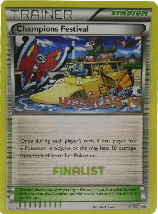 Champions Festival (XY27) (2014 Finalist) [XY: Black Star Promos] | Deep Dive Games St. Marys