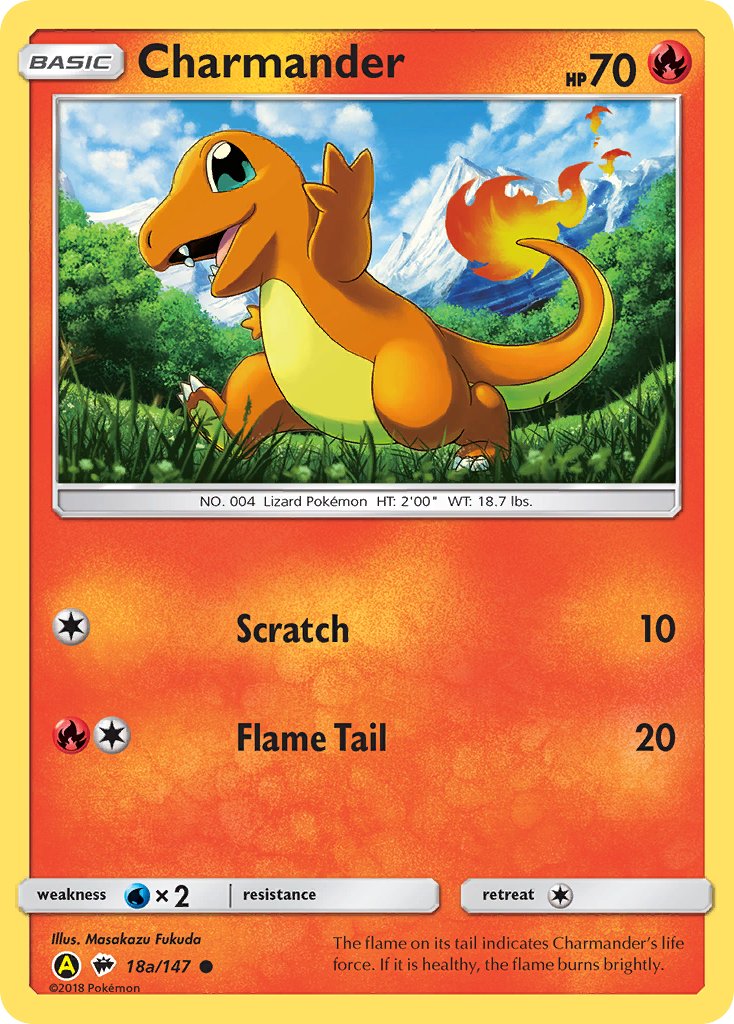 Charmander (18a/147) [Alternate Art Promos] | Deep Dive Games St. Marys