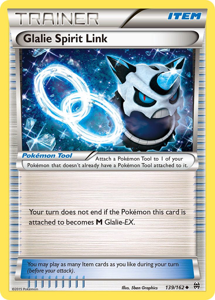 Glalie Spirit Link (139/162) [XY: BREAKthrough] | Deep Dive Games St. Marys