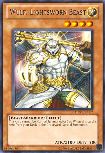 Wulf, Lightsworn Beast [TU05-EN007] Rare | Deep Dive Games St. Marys