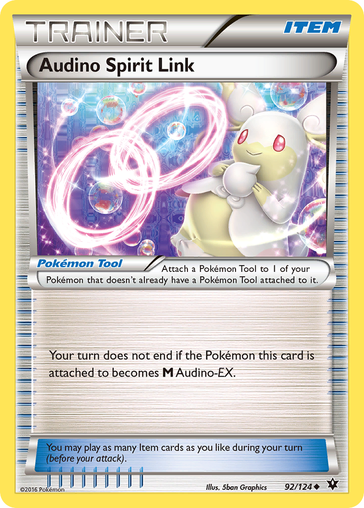 Audino Spirit Link (92/124) [XY: Fates Collide] | Deep Dive Games St. Marys