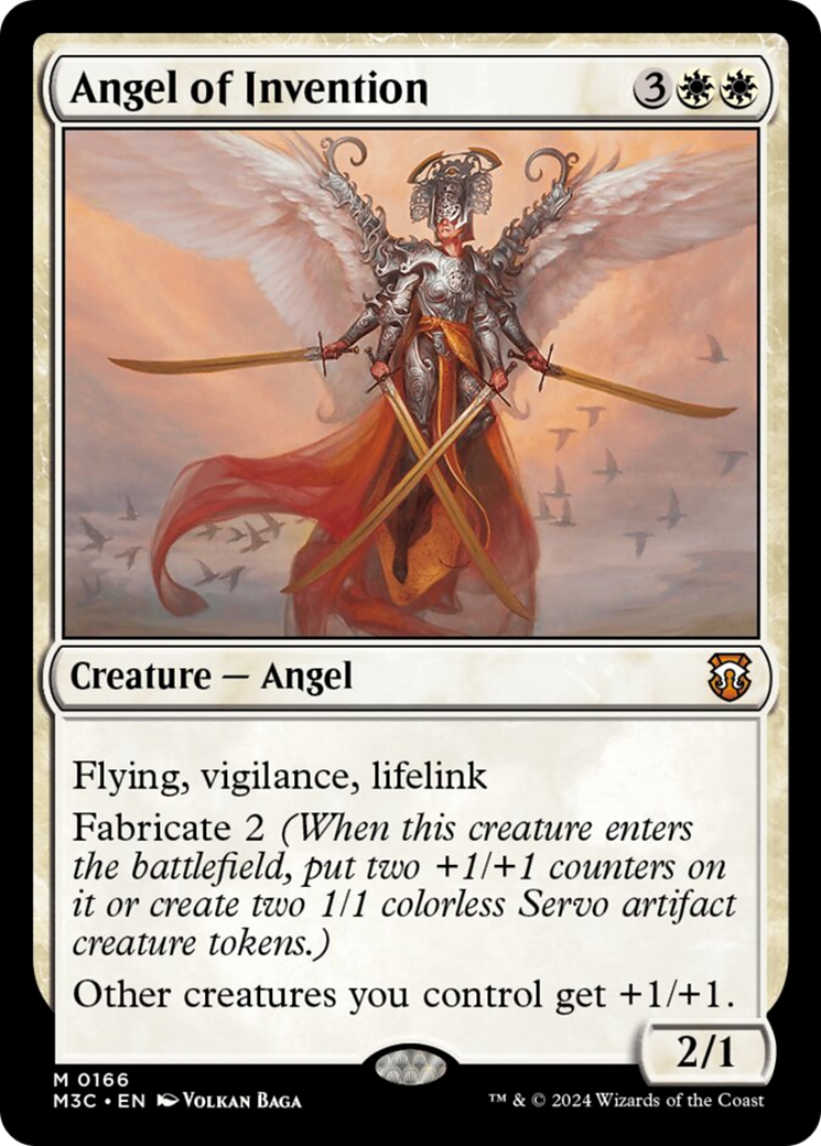 Angel of Invention (Ripple Foil) [Modern Horizons 3 Commander] | Deep Dive Games St. Marys