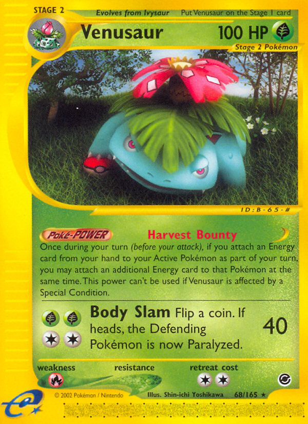 Venusaur (68/165) [Expedition: Base Set] | Deep Dive Games St. Marys