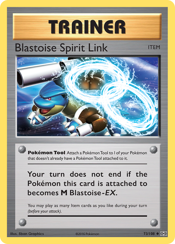 Blastoise Spirit Link (73/108) [XY: Evolutions] | Deep Dive Games St. Marys