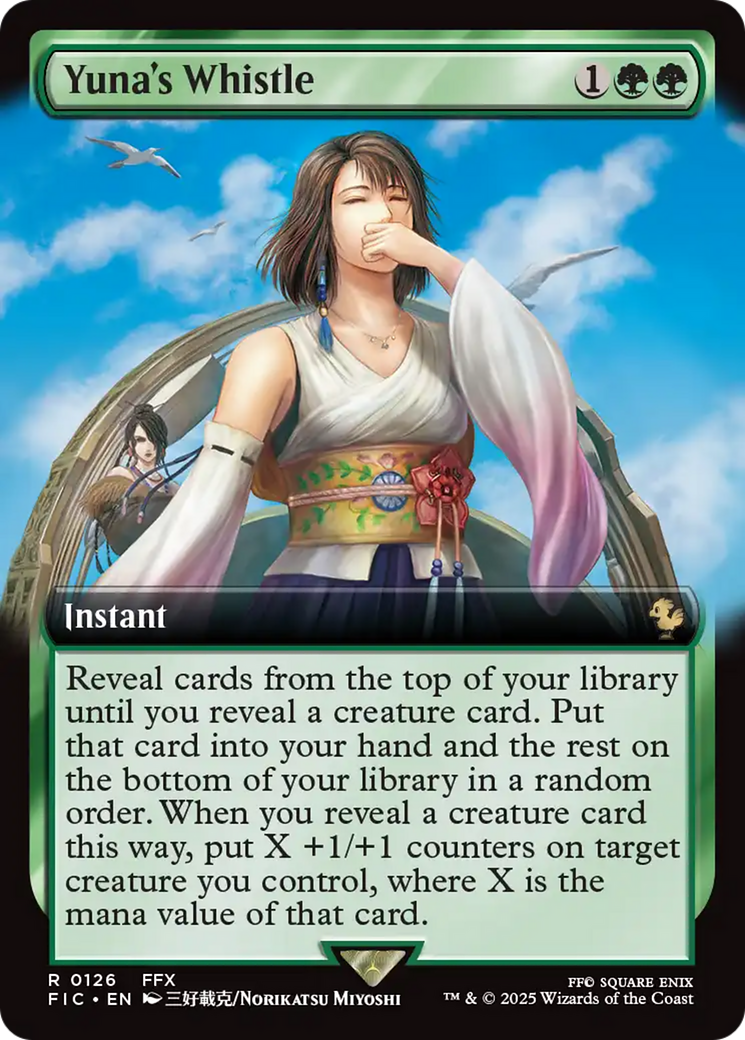 Yuna's Whistle (Extended Art) [FINAL FANTASY Commander] | Deep Dive Games St. Marys
