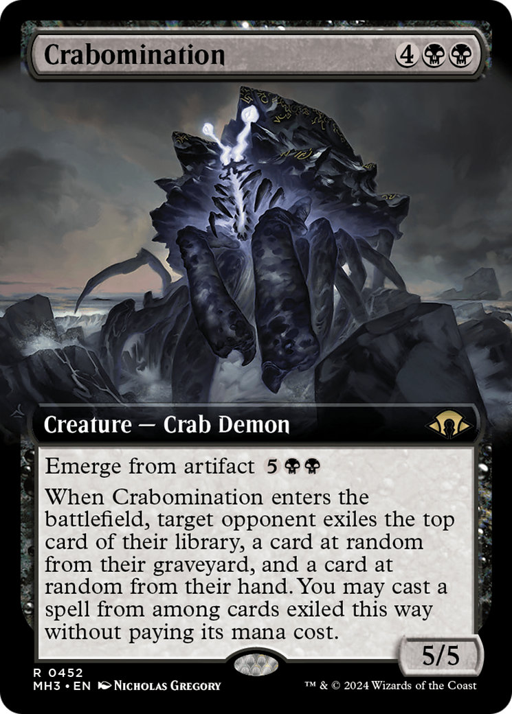 Crabomination (Extended Art) [Modern Horizons 3] | Deep Dive Games St. Marys