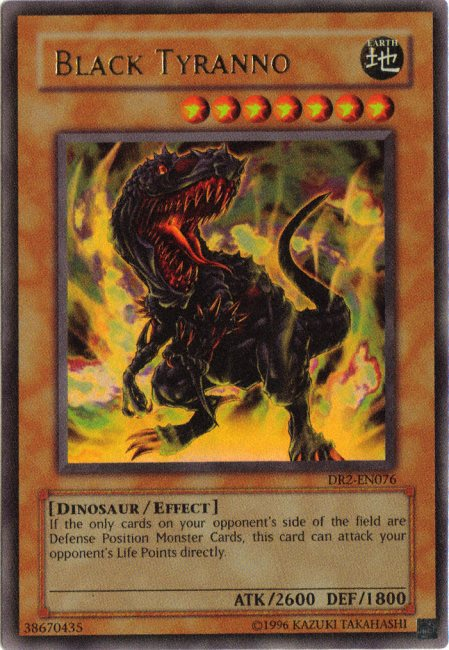 Black Tyranno [DR2-EN076] Ultra Rare | Deep Dive Games St. Marys