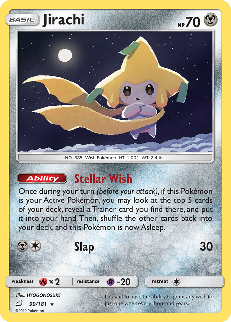 Jirachi (99/181) [Sun & Moon: Team Up] | Deep Dive Games St. Marys