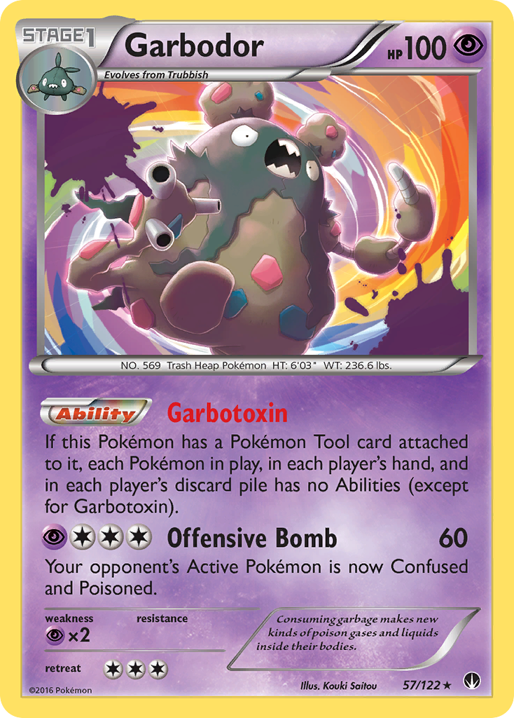 Garbodor (57/122) [XY: BREAKpoint] | Deep Dive Games St. Marys