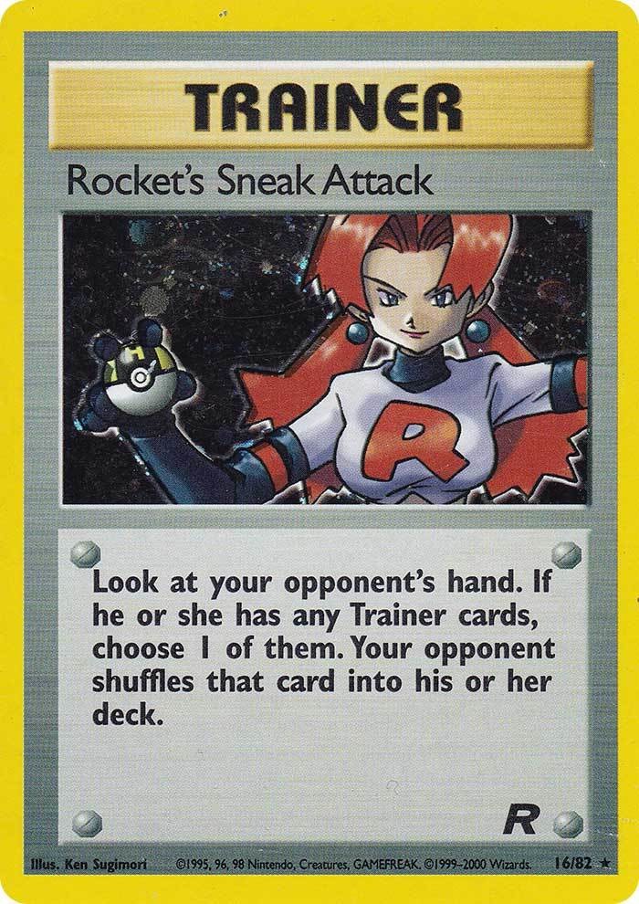 Rocket's Sneak Attack (16/82) [Team Rocket Unlimited] | Deep Dive Games St. Marys