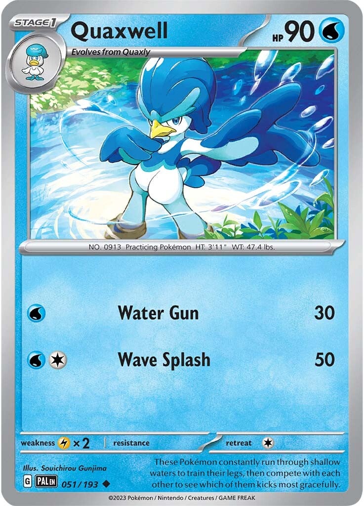Quaxwell (051/193) [Scarlet & Violet: Paldea Evolved] | Deep Dive Games St. Marys