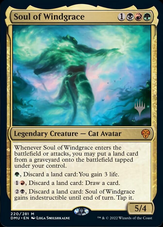 Soul of Windgrace (Promo Pack) [Dominaria United Promos] | Deep Dive Games St. Marys