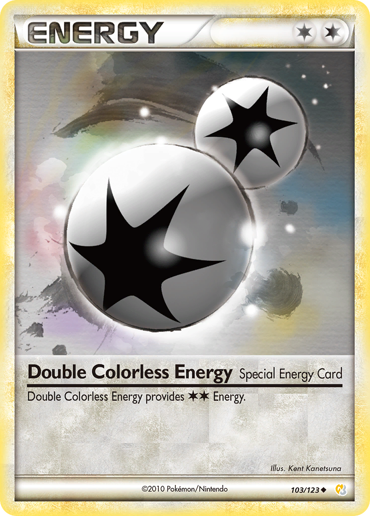 Double Colorless Energy (103/123) [HeartGold & SoulSilver: Base Set] | Deep Dive Games St. Marys