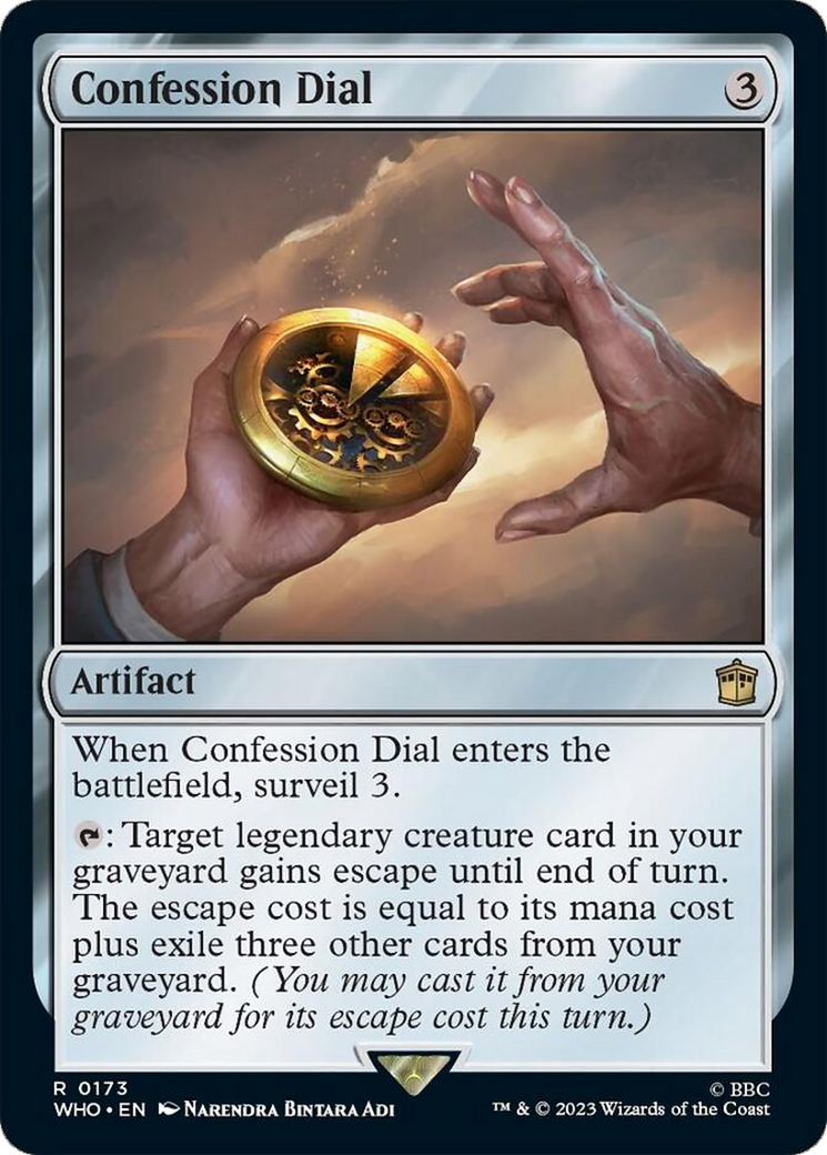 Confession Dial [Doctor Who] | Deep Dive Games St. Marys