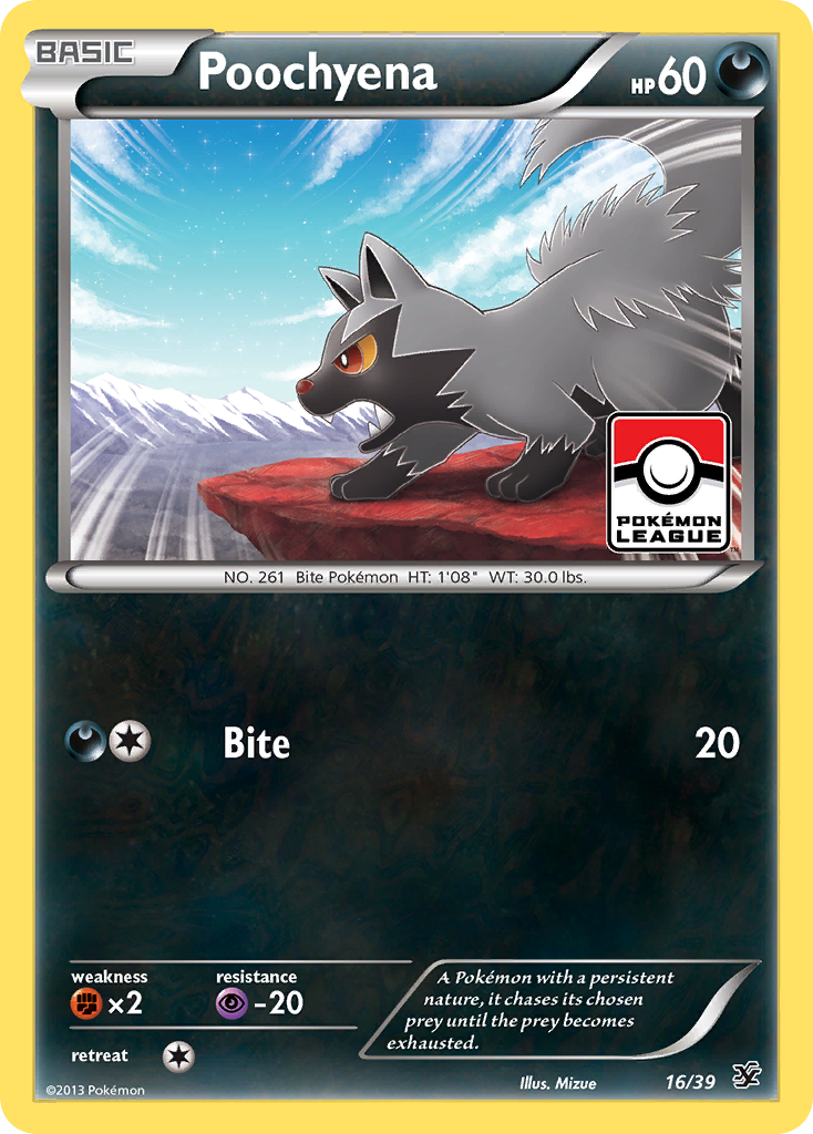 Poochyena (16/39) [XY: Kalos Starter Set] | Deep Dive Games St. Marys