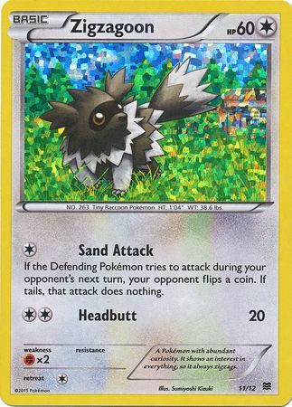 Zigzagoon (11/12) [McDonald's Promos: 2015 Collection] | Deep Dive Games St. Marys