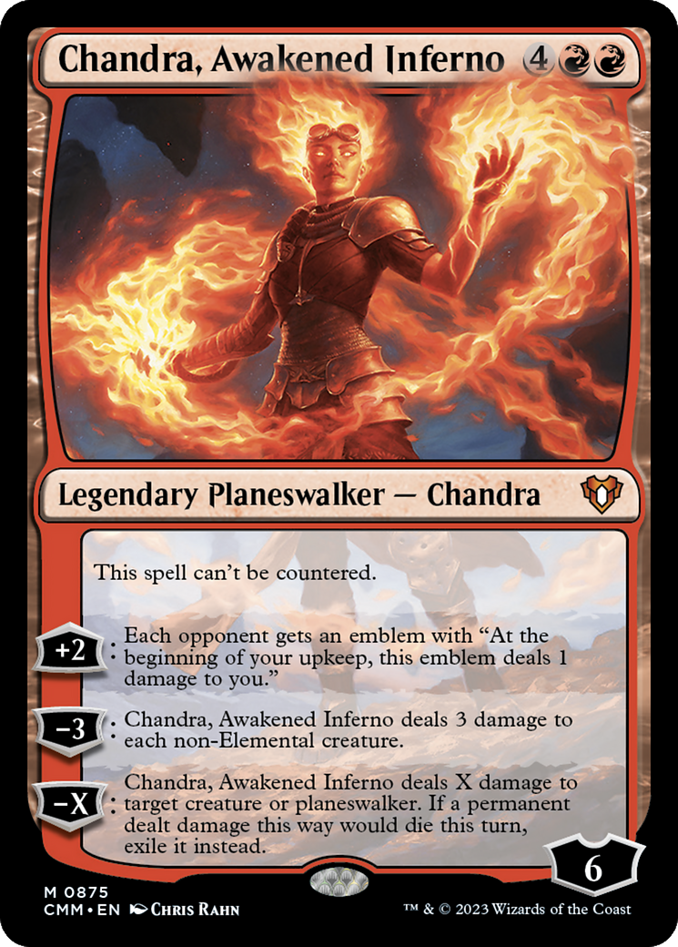 Chandra, Awakened Inferno [Commander Masters] | Deep Dive Games St. Marys