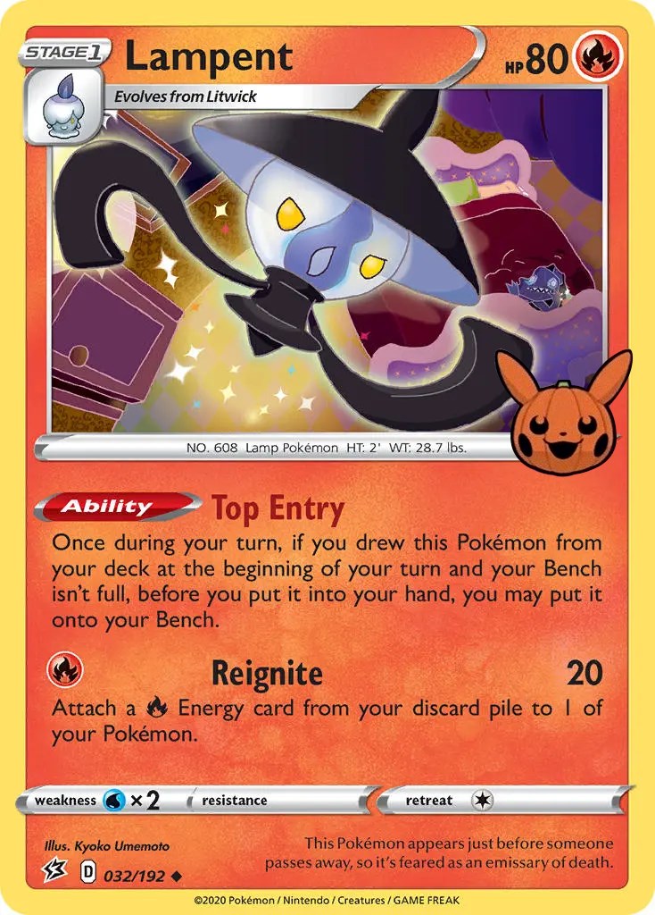 Lampent (032/192) [Trick or Trade] | Deep Dive Games St. Marys