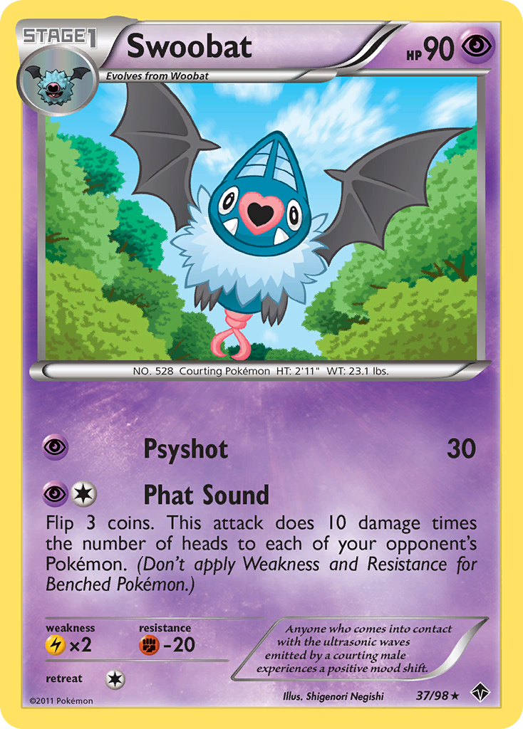 Swoobat (37/98) [Black & White: Emerging Powers] | Deep Dive Games St. Marys