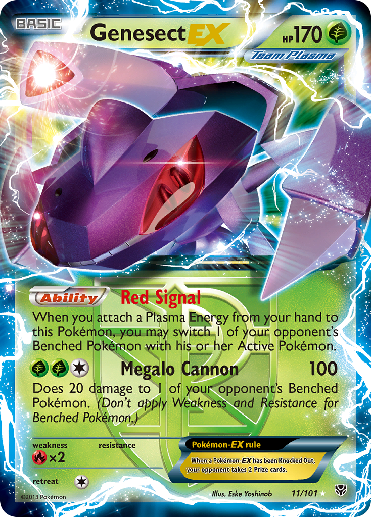 Genesect EX (11/101) [Black & White: Plasma Blast] | Deep Dive Games St. Marys